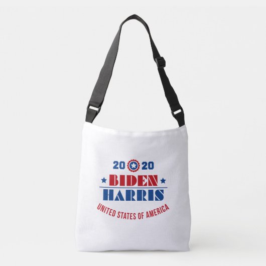 Biden Harris 2020 Crossbody Tas (Voorkant)