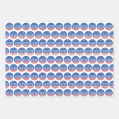 Biden/Harris 2020 Dag Don Pattern Inpakpapier Vel (Voorkant 2)