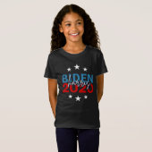 Biden Harris 2020 Democraten Meisjes Cool Campaign T-shirt (Voorkant volledig)