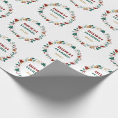 Biden/Harris 2020 feestelijke kerst Cadeaupapier (Hoek)