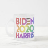 Biden Harris 2020 Frosted Mok (Links)