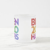 Biden Harris 2020 Frosted Mok (Center)