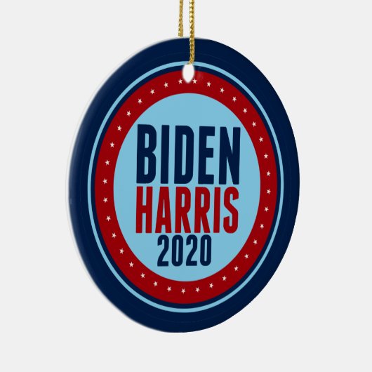 Biden Harris 2020 Herdenking Keramisch Ornament (Rechts)