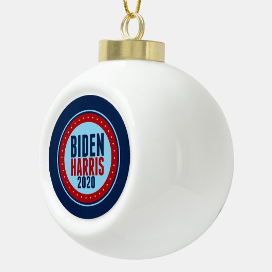 Biden Harris 2020 Herdenking Keramische Bal Ornament (Rechts)
