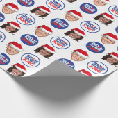 Biden Harris 2020 Holiday Cadeaupapier (Hoek)