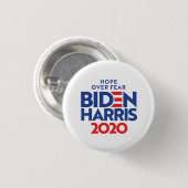 BIDEN HARRIS 2020 - Hoop op angst Ronde Button 3,2 Cm (Voorkant /achterkant)