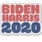 Biden Harris 2020 Joe Biden Kamala Harris 2020 Sticker (Voorkant)