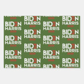 Biden Harris 2020 - Joe en Kamala Bold Inpakpapier Vel (Voorkant 2)