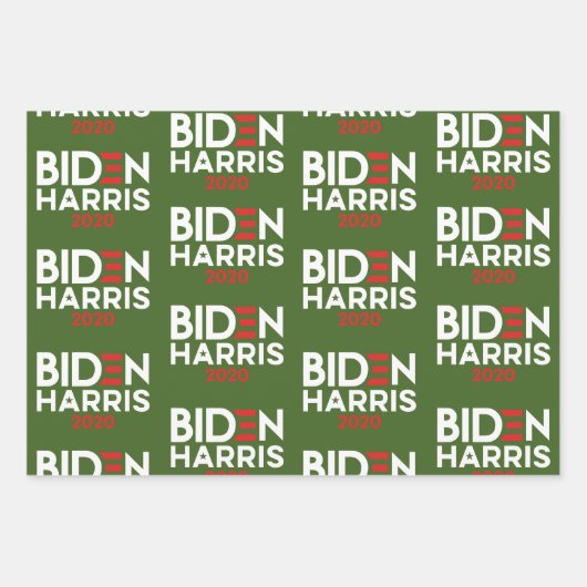 Biden Harris 2020 - Joe en Kamala Bold Inpakpapier Vel (Voorkant 2)