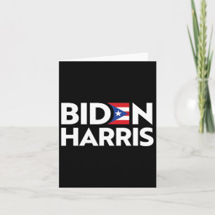 Biden Harris 2020 Joe Kamala voor PR Puerto Rico R Kaart