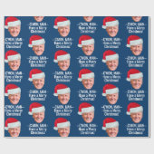 Biden Harris 2020 - Joe Santa Hat - C'mon Man Cadeaupapier (Vlak)