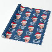 Biden Harris 2020 - Joe Santa Hat - C'mon Man Cadeaupapier (Uitgerold)