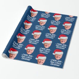 Biden Harris 2020 - Joe Santa Hat - C'mon Man Cadeaupapier