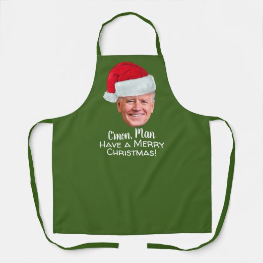 Biden Harris 2020 - Joe Santa Hat - C'mon Man Schort (Voorkant)