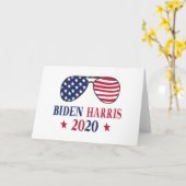 Biden Harris 2020 Kaart (Gele Bloem)