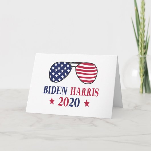 Biden Harris 2020 Kaart (Voorkant)