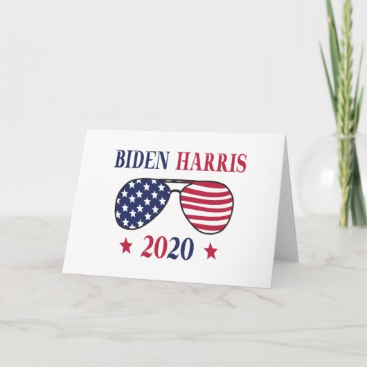 Biden Harris 2020 Kaart (Voorkant)