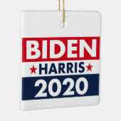 BIDEN HARRIS 2020 KERAMISCH ORNAMENT (Rechts)