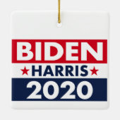 BIDEN HARRIS 2020 KERAMISCH ORNAMENT (Achterkant)