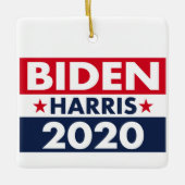 BIDEN HARRIS 2020 KERAMISCH ORNAMENT (Voorkant)