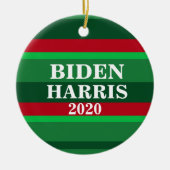 Biden Harris 2020 Kerstmis Keramisch Ornament (Voorkant)