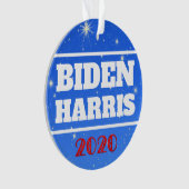 Biden Harris 2020 Kerstmis Ornament (voorkant)