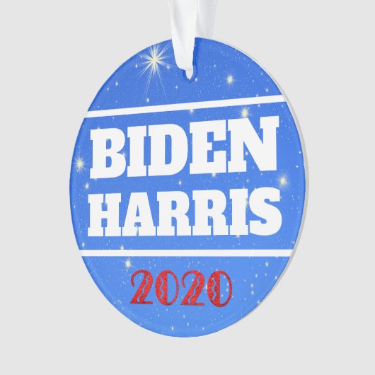 Biden Harris 2020 Kerstmis Ornament (voorkant)