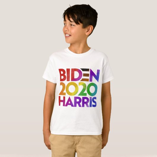 Biden Harris 2020 Kinder T-shirt (Voorkant volledig)