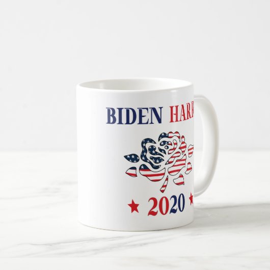 Biden Harris 2020 Koffiemok (Voorkant rechts)