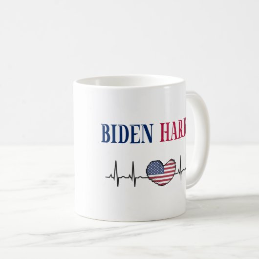 Biden Harris 2020 Koffiemok (Voorkant rechts)