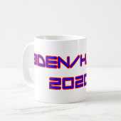Biden/Harris 2020 Koffiemok (Voorkant links)