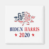 Biden Harris 2020 Magneet (Voorkant)