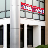Biden Harris 2020 MAKE AMERICA SANE WEER Spandoek (Buitenkant Gebouw)