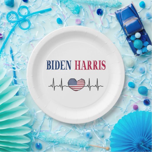 Biden Harris 2020 Papieren Bordje (Feest)