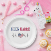Biden Harris 2020 Papieren Bordje (Feest)