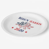 Biden Harris 2020 Papieren Bordje (Gekanteld)