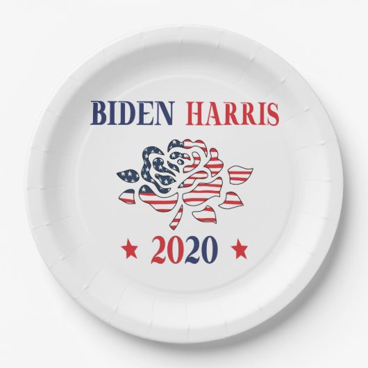 Biden Harris 2020 Papieren Bordje (Voorkant)