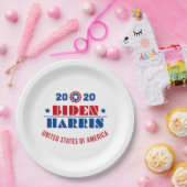 Biden Harris 2020 Papieren Bordje (Feest)