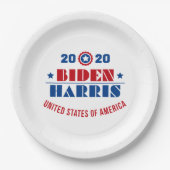 Biden Harris 2020 Papieren Bordje (Voorkant)