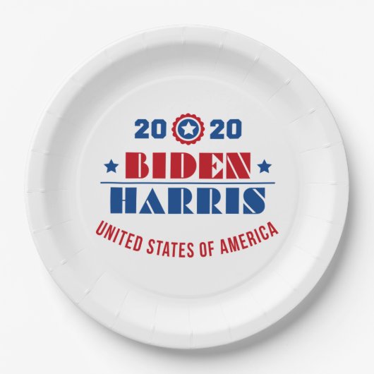 Biden Harris 2020 Papieren Bordje (Voorkant)