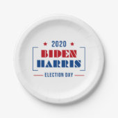 Biden Harris 2020 Papieren Bordje (Voorkant)
