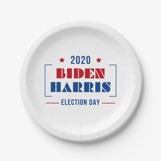 Biden Harris 2020 Papieren Bordje (Voorkant)