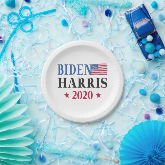 Biden Harris 2020 Papieren Bordje (Feest)