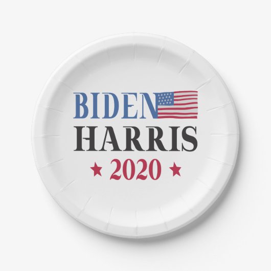 Biden Harris 2020 Papieren Bordje (Voorkant)