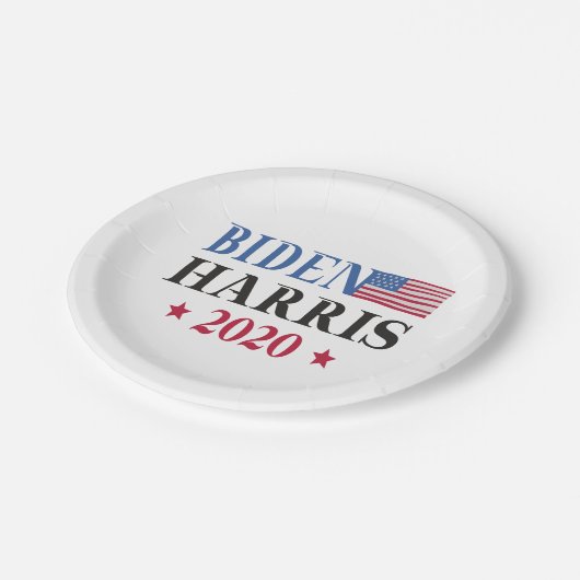 Biden Harris 2020 Papieren Bordje (Gekanteld)