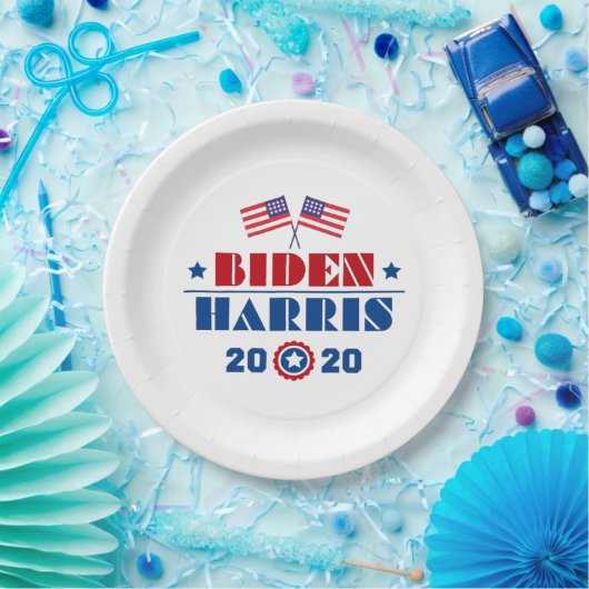 Biden Harris 2020 Papieren Bordje (Feest)