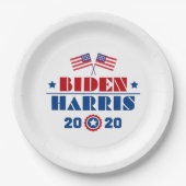 Biden Harris 2020 Papieren Bordje (Voorkant)