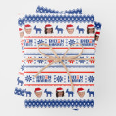 BIDEN HARRIS 2020 PATROON INPAKPAPIER VEL (In situ)