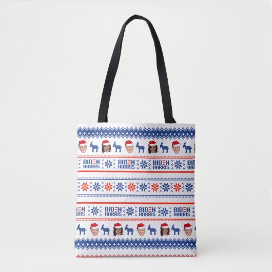 BIDEN HARRIS 2020 PATROON TOTE BAG (Voorkant)