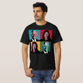 BIDEN HARRIS 2020 Pop Art T-shirt (Voorkant volledig)